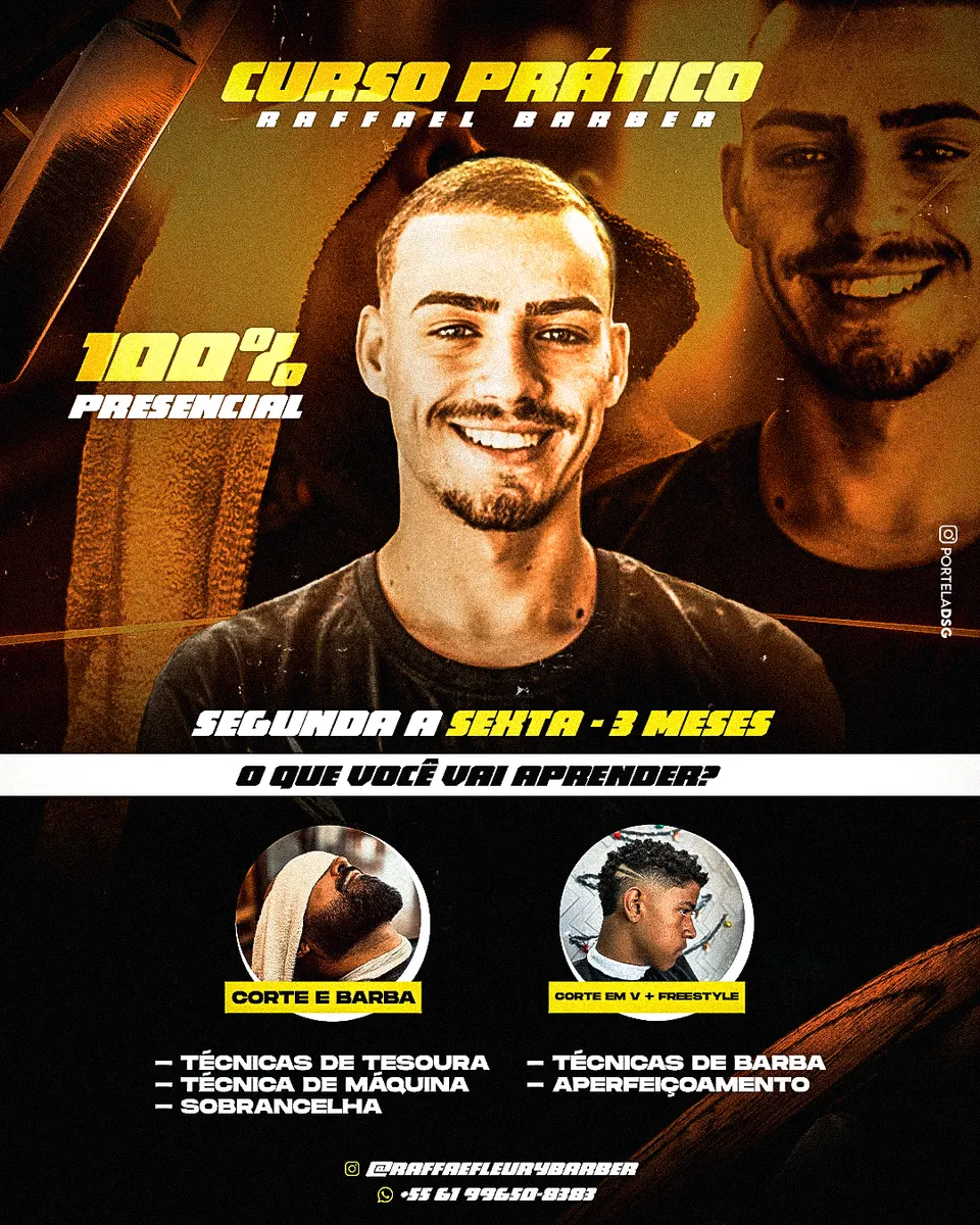 Barber Mastery: Aperfeiçoamento Técnicas e Estilo