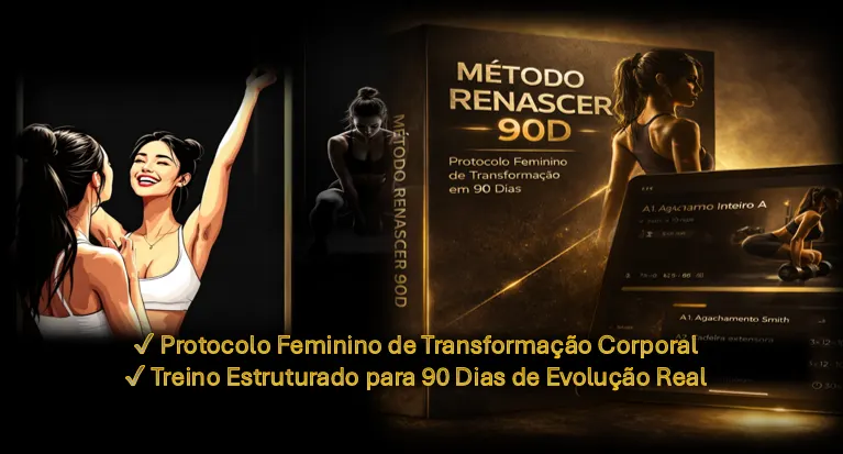 Método Renascer 90D – Transformação Corporal Feminina em 3 Fases
