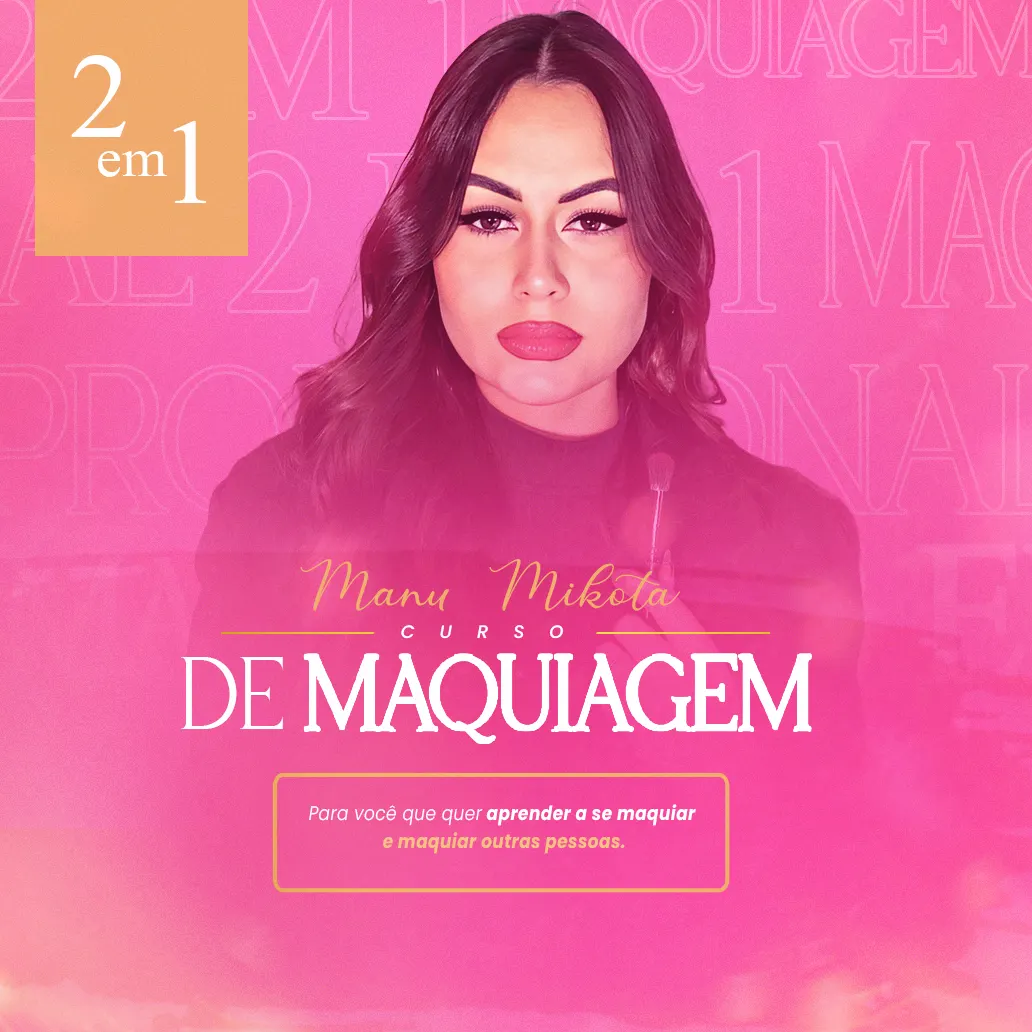 Maquiagem Profissional 2 em 1