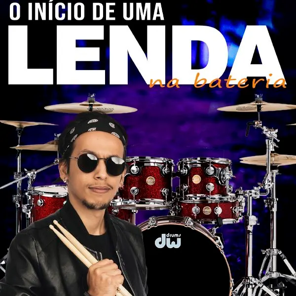 o Início de uma LENDA na bateria