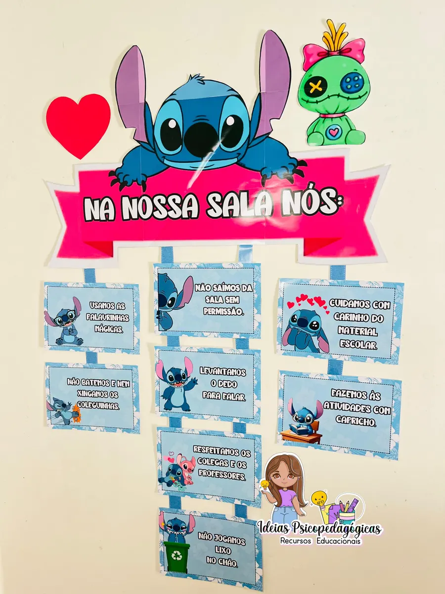 �� COMBINADOS STITCH - Na Nossa Sala��