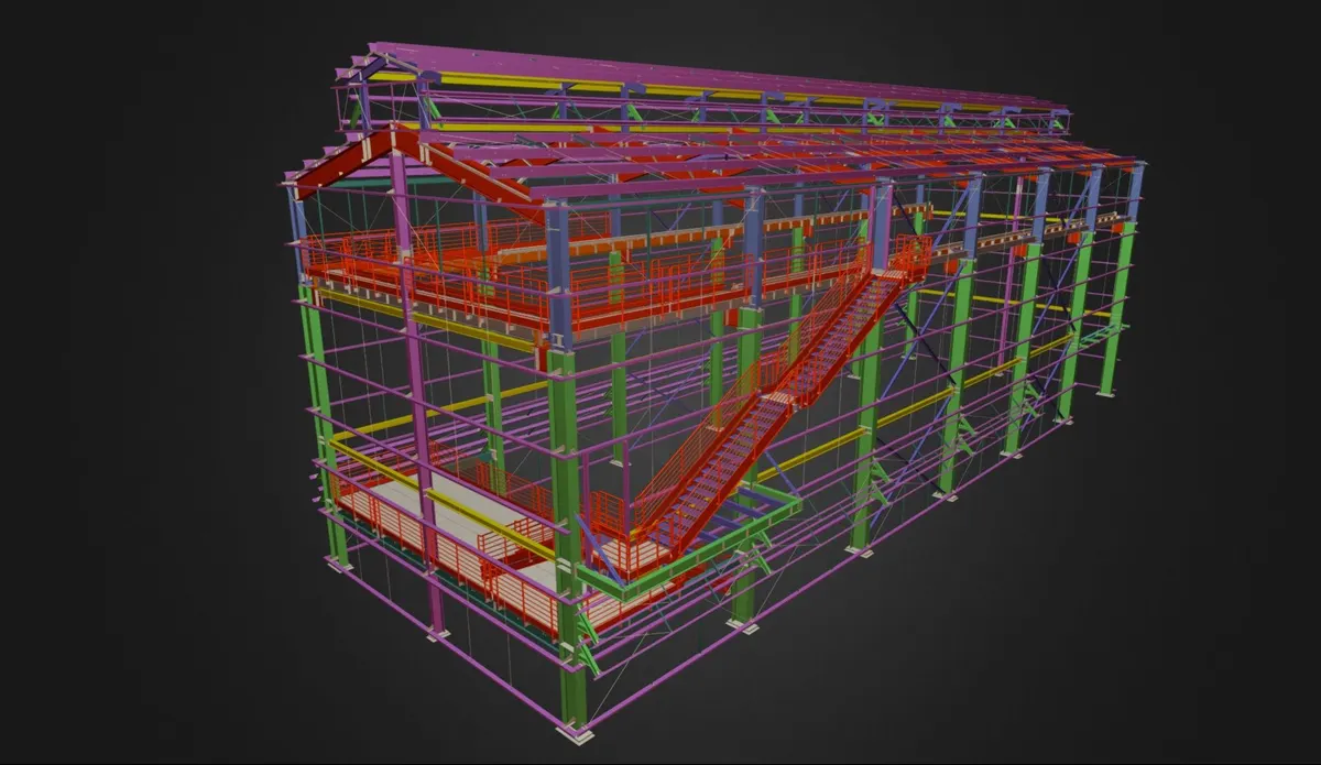 Treinamento Tekla Structures - Galpão Industrial - Básico ao Avançado