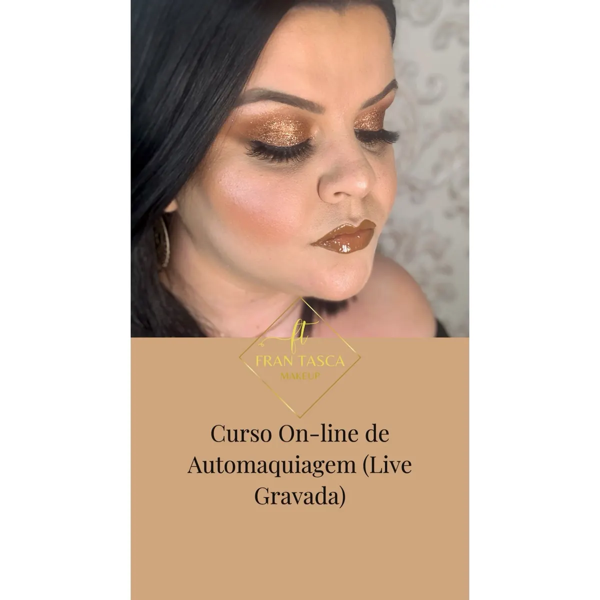 Curso On-line de Automaquiagem(live gravada)