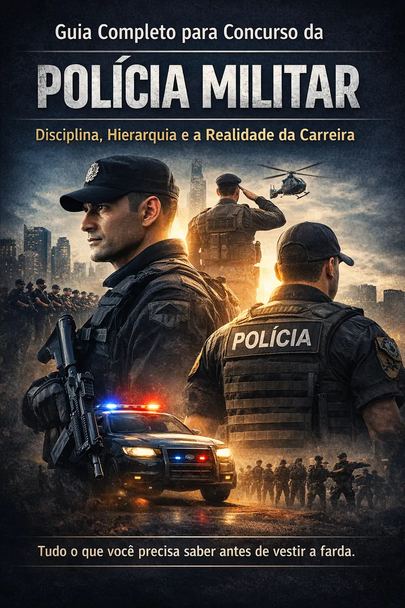 Concurso Polícia Militar: Guia Completo da Carreira Antes de Ingressar na PM