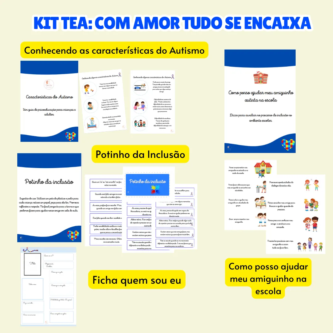 Kit TEA - Inclusão Escolar