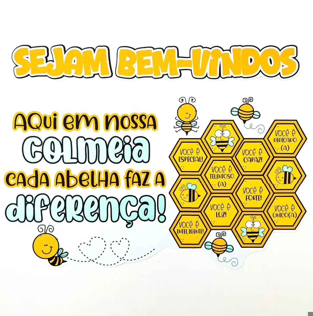 PAINEL SEJAM BEM-VINDOS COLMEIA