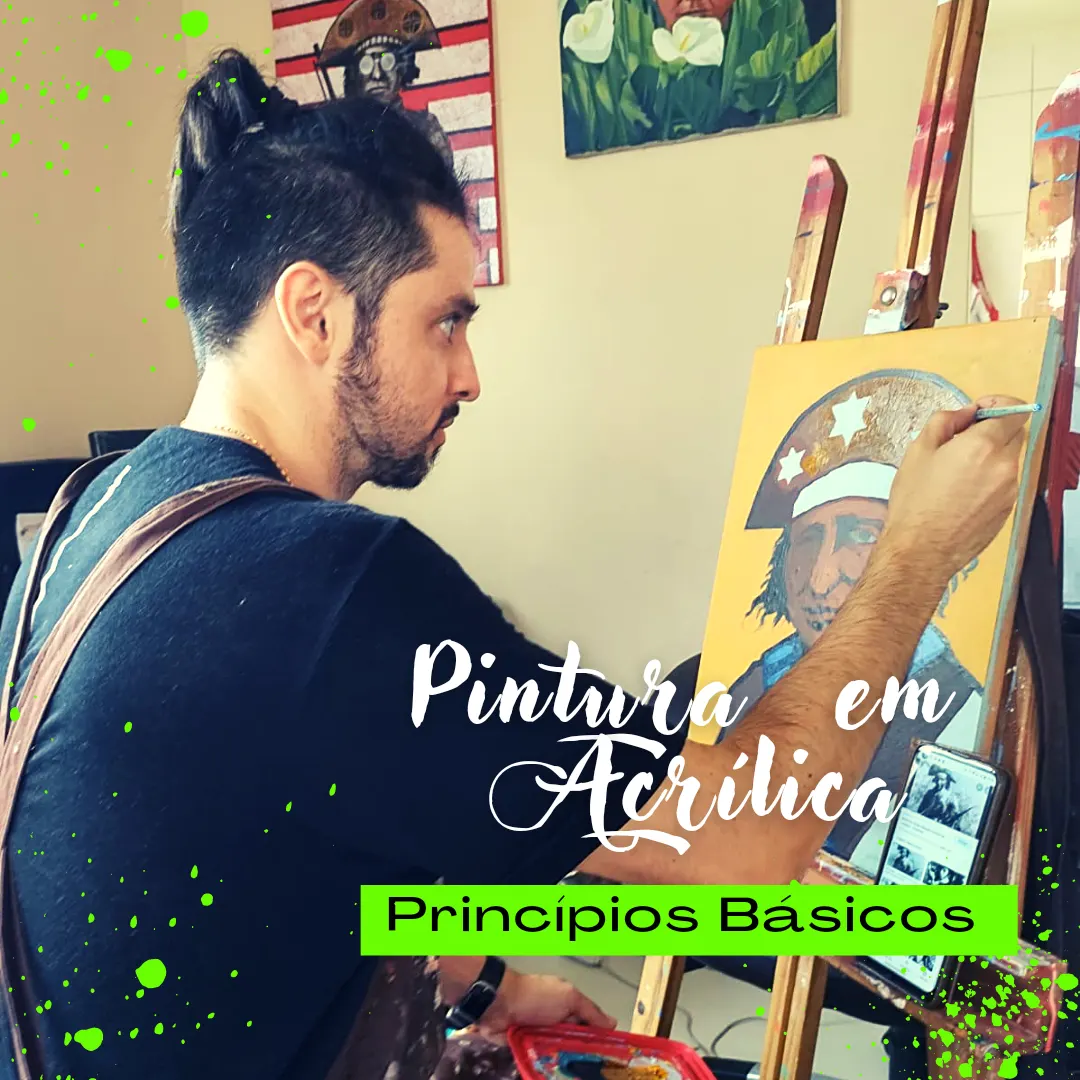 Pintura em Acrílica para iniciantes
