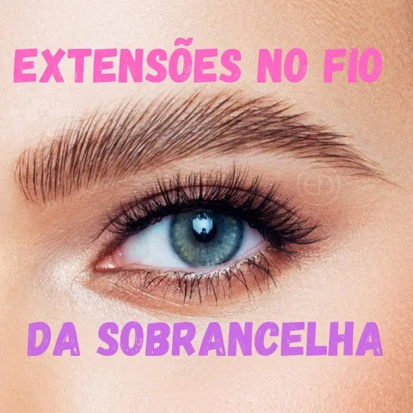 Mini Curso Ebook de Extensão de Sobrancelhas