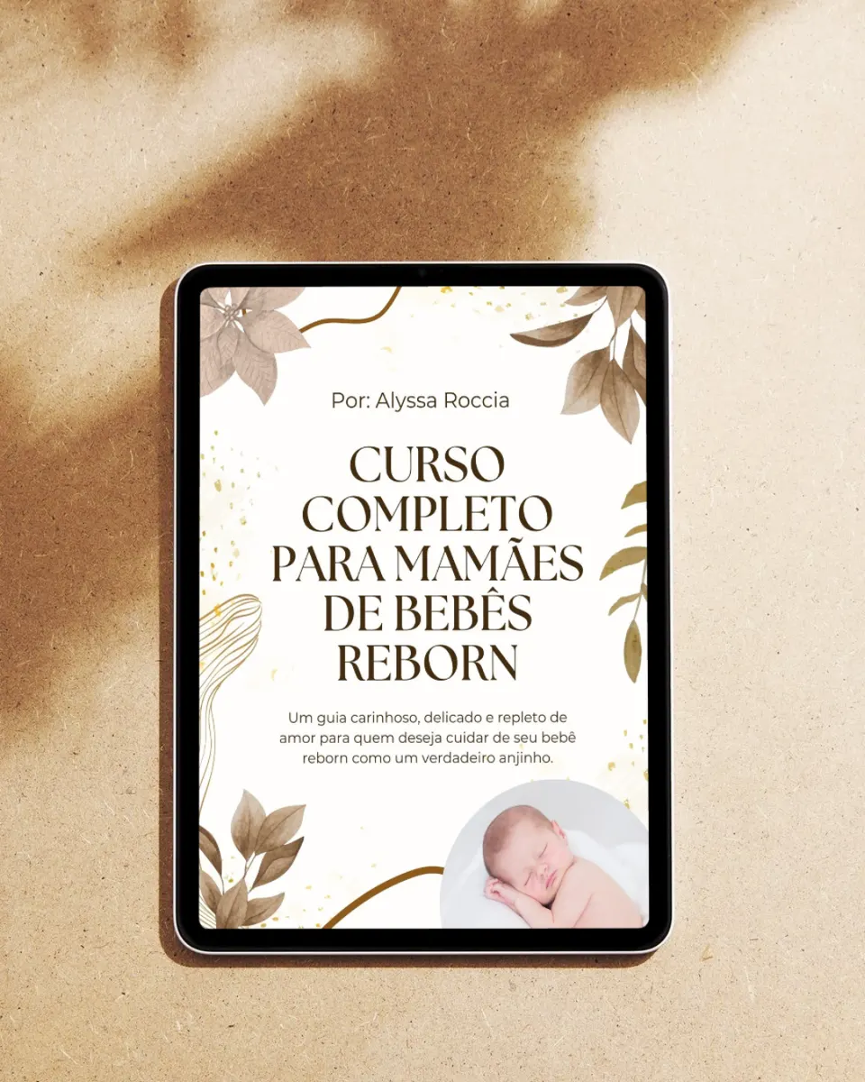 Mamãe de Reborn – Curso Oficial de Cuidados, Amor e Conexão