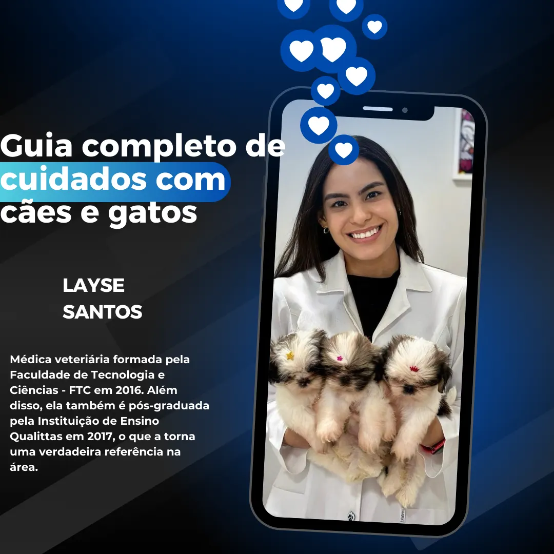 Guia completo de cuidados para cães e gatos