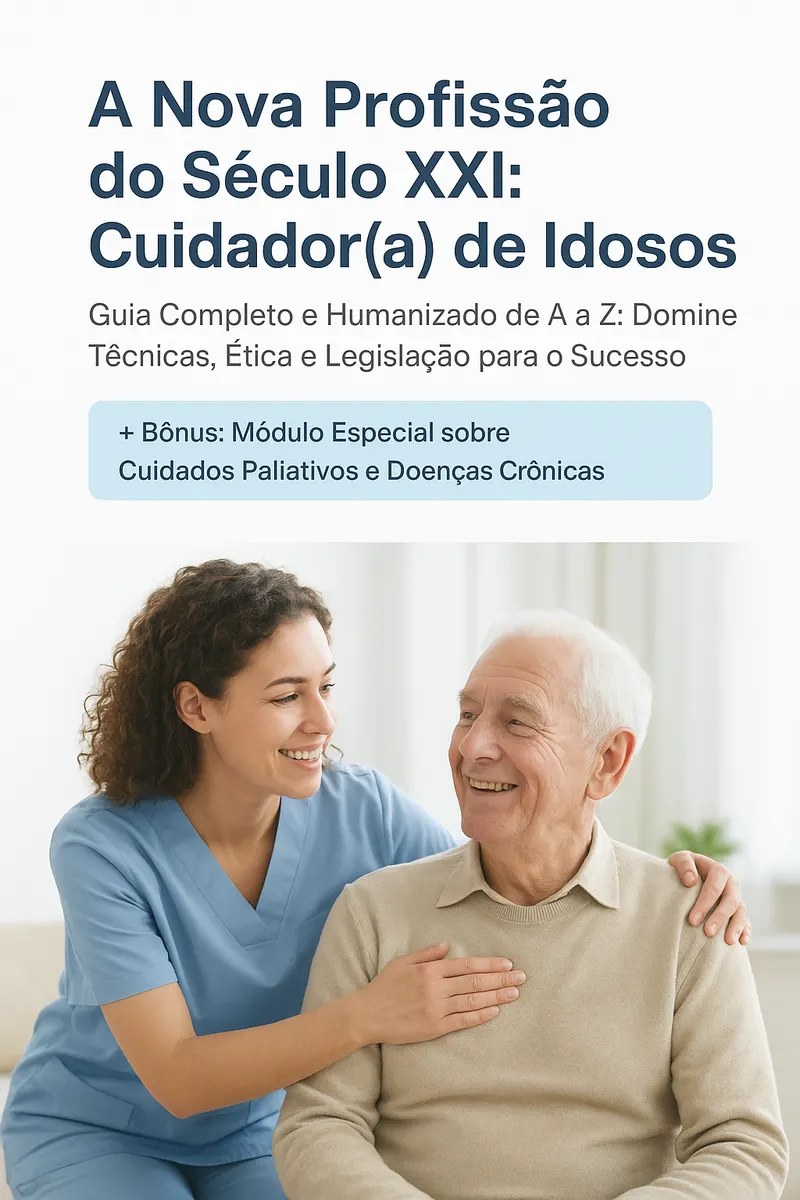 Guia Cuidador de Idosos 2025 – Formação Completa e Humanizada