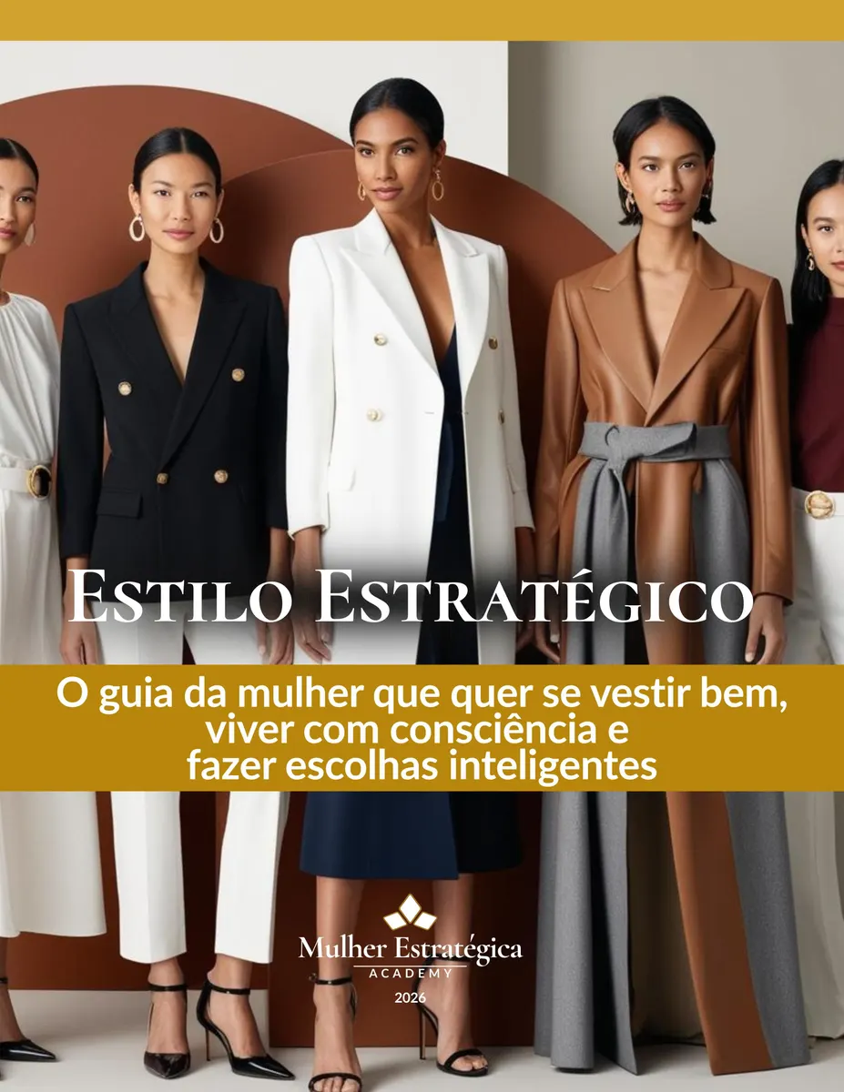 Estilo Estratégico O guia da mulher que quer se vestir bem, viver com consciência e fazer escolhas inteligentes.