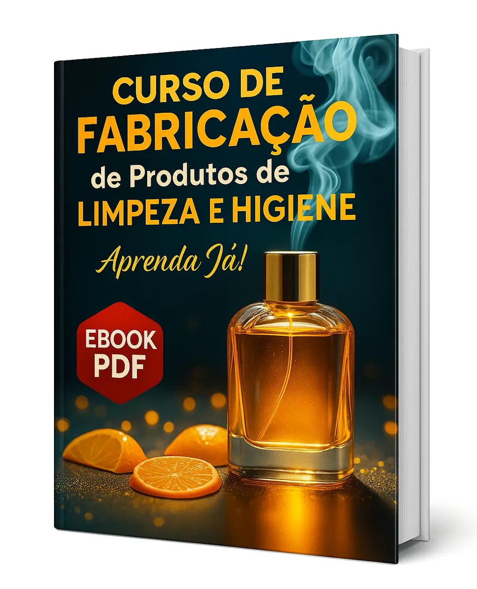 Fábrica em Casa Guia Completo de Fabricação de Cósmeticos Saneantes e Perfume Higiene Pessoal