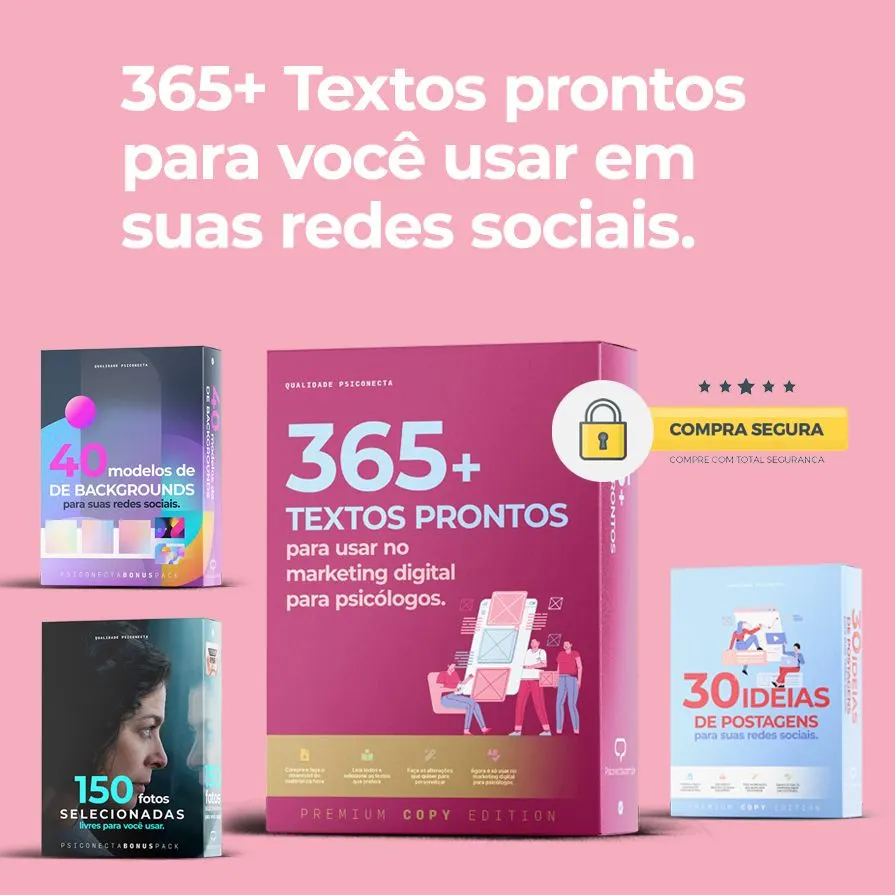 Psiconecta - Marketing digital para psicólogos, psiquiatras e terapeutas + 3 bônus