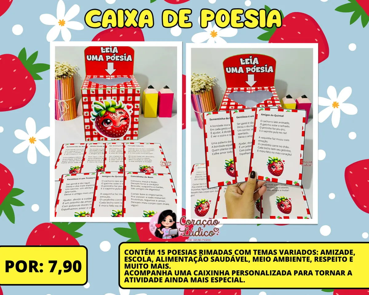 🍓Caixa de Poesias