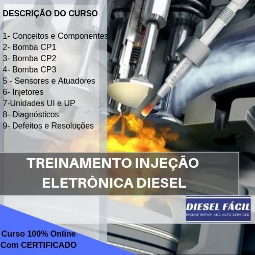 Treinamento de Injeção Eletrônica Diesel - COMPLETO