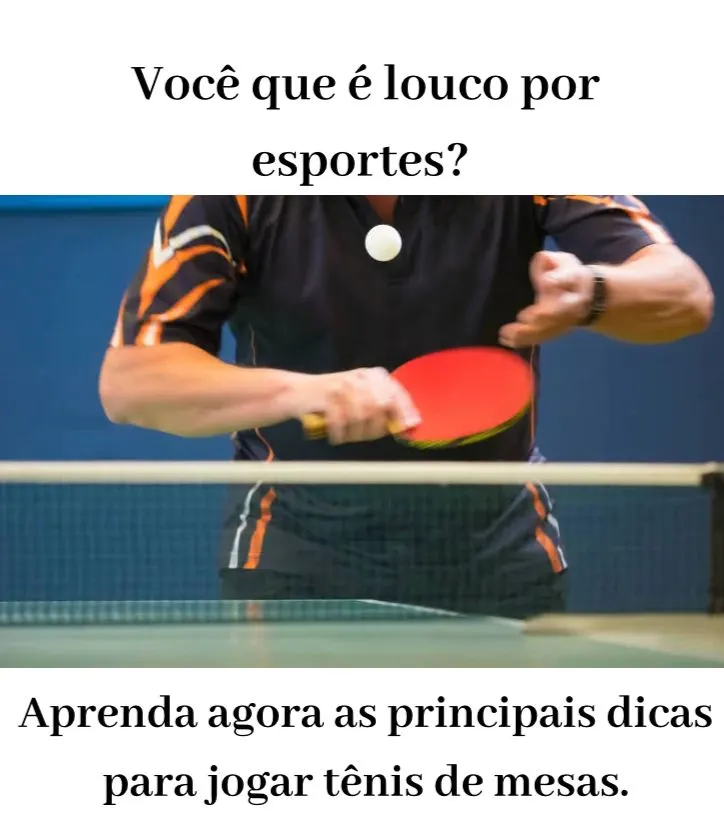 Curso-Tênis de mesa