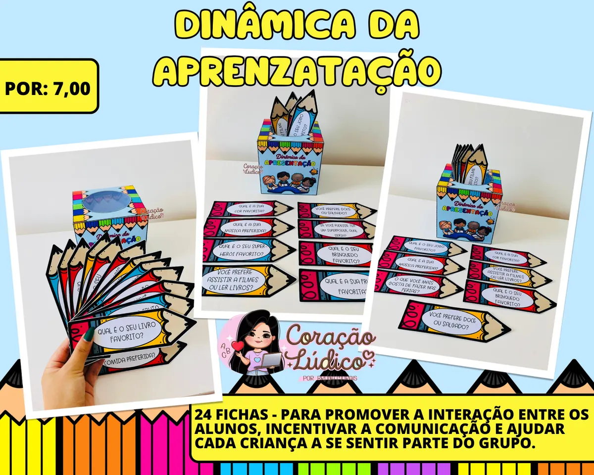 🌈Dinâmica da Apresentação