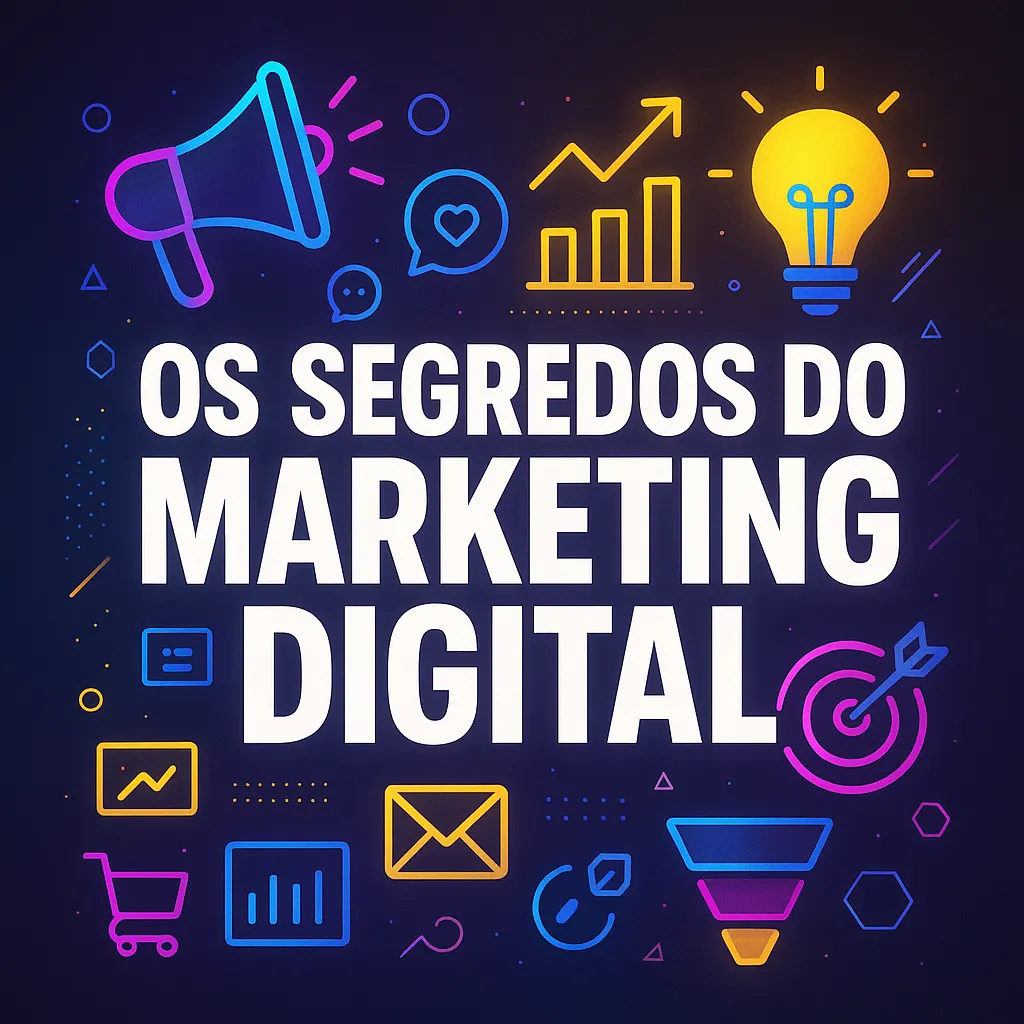 Os Segredos do Marketing Digital - Guia completo para iniciantes.