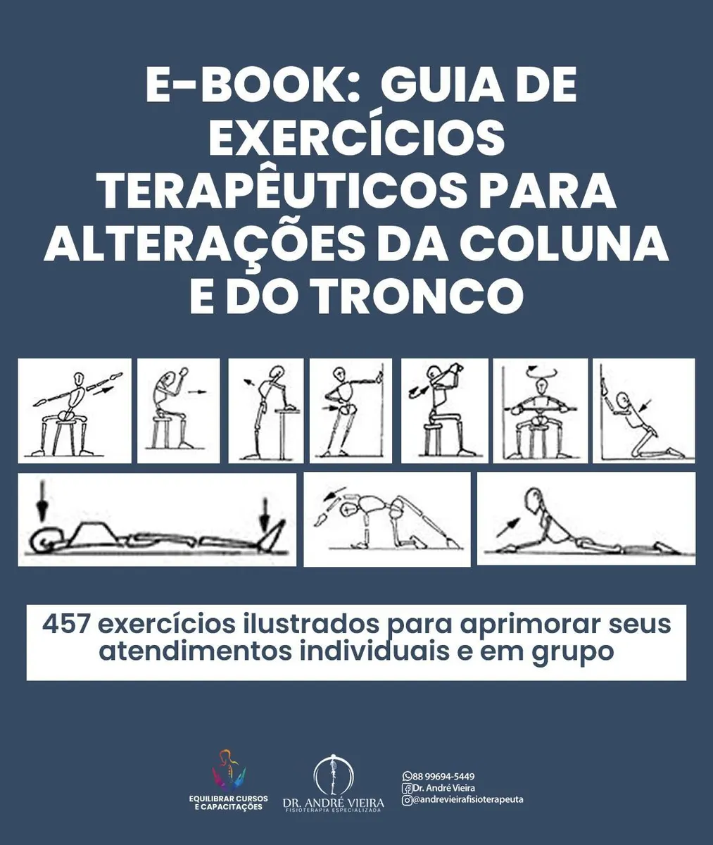 GUIA DE EXERCÍCIOS TERAPÊUTICOS PARA ALTERAÇÕES DA COLUNA E DO TRONCO