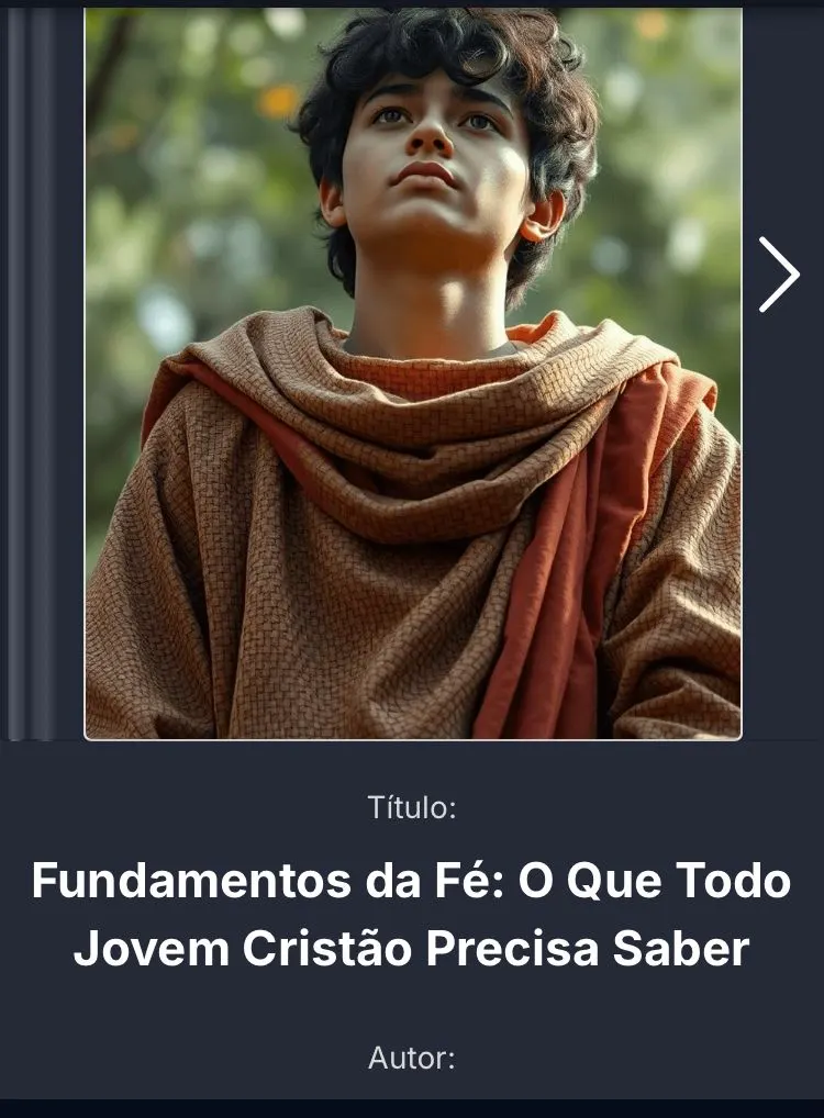 Fundamento da fé o que todo jovem cristão precisa saber