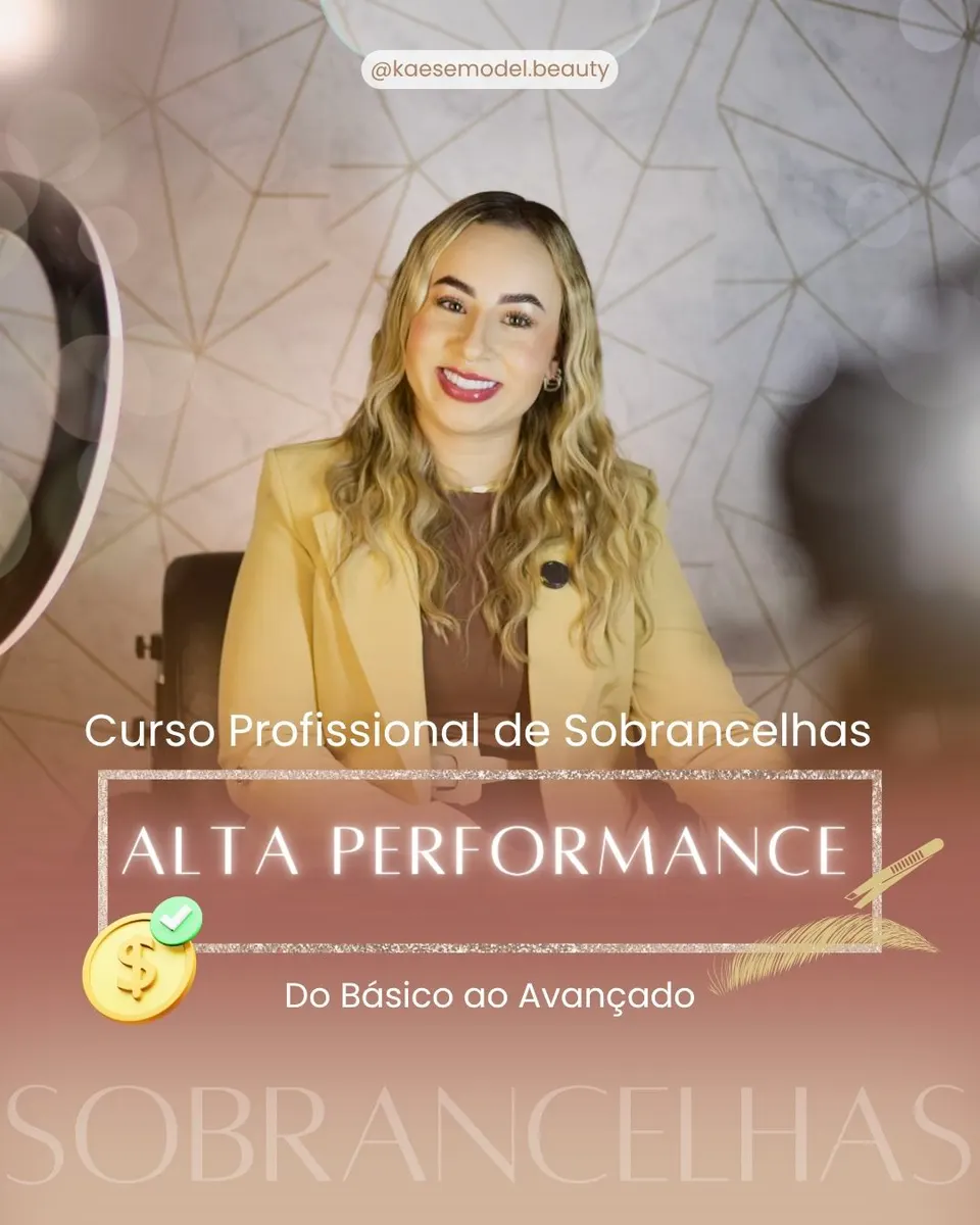 Curso de Design de Sobrancelhas Alta Performance