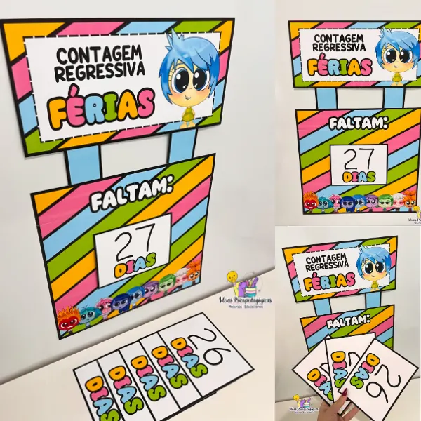 Contagem Regressiva Para as Férias Divertidamente