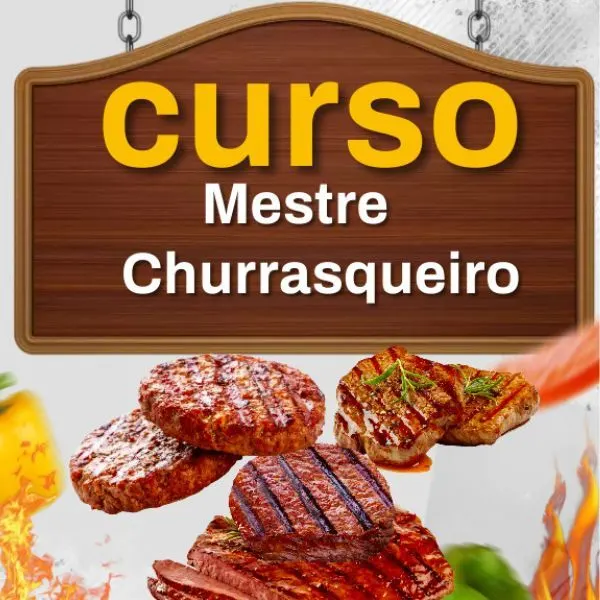 CURSO MESTRE CHURRASQUEIRO + 300 RECEITAS PARA CHURRASCO