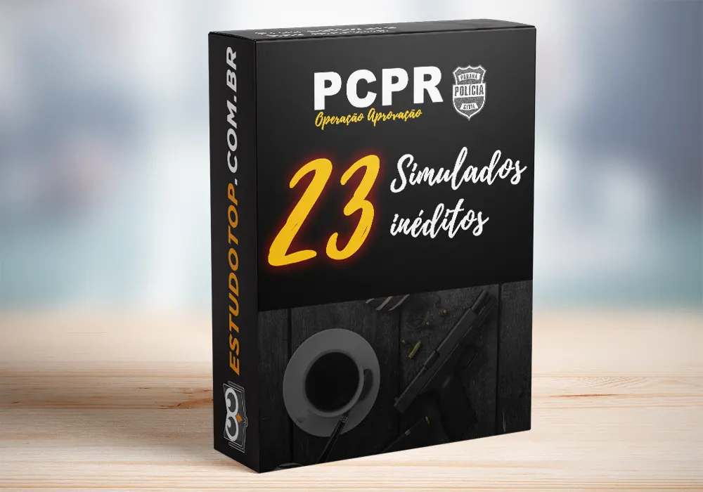 PC PR - OPERAÇÃO APROVAÇÃO - 23 SIMULADOS INÉDITOS