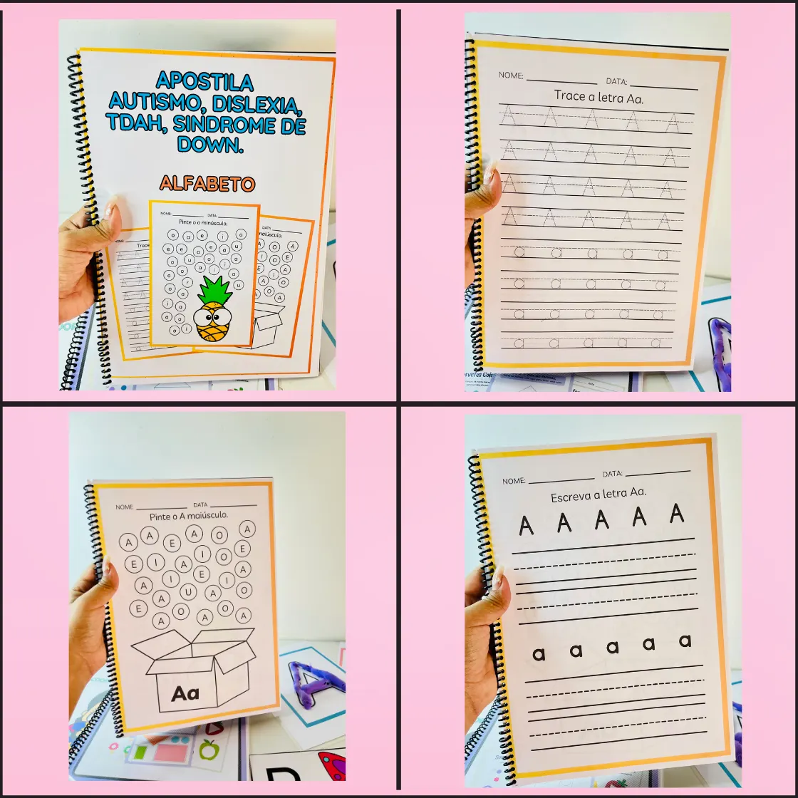 ✏ Alfabeto para Educação Especial 🌈