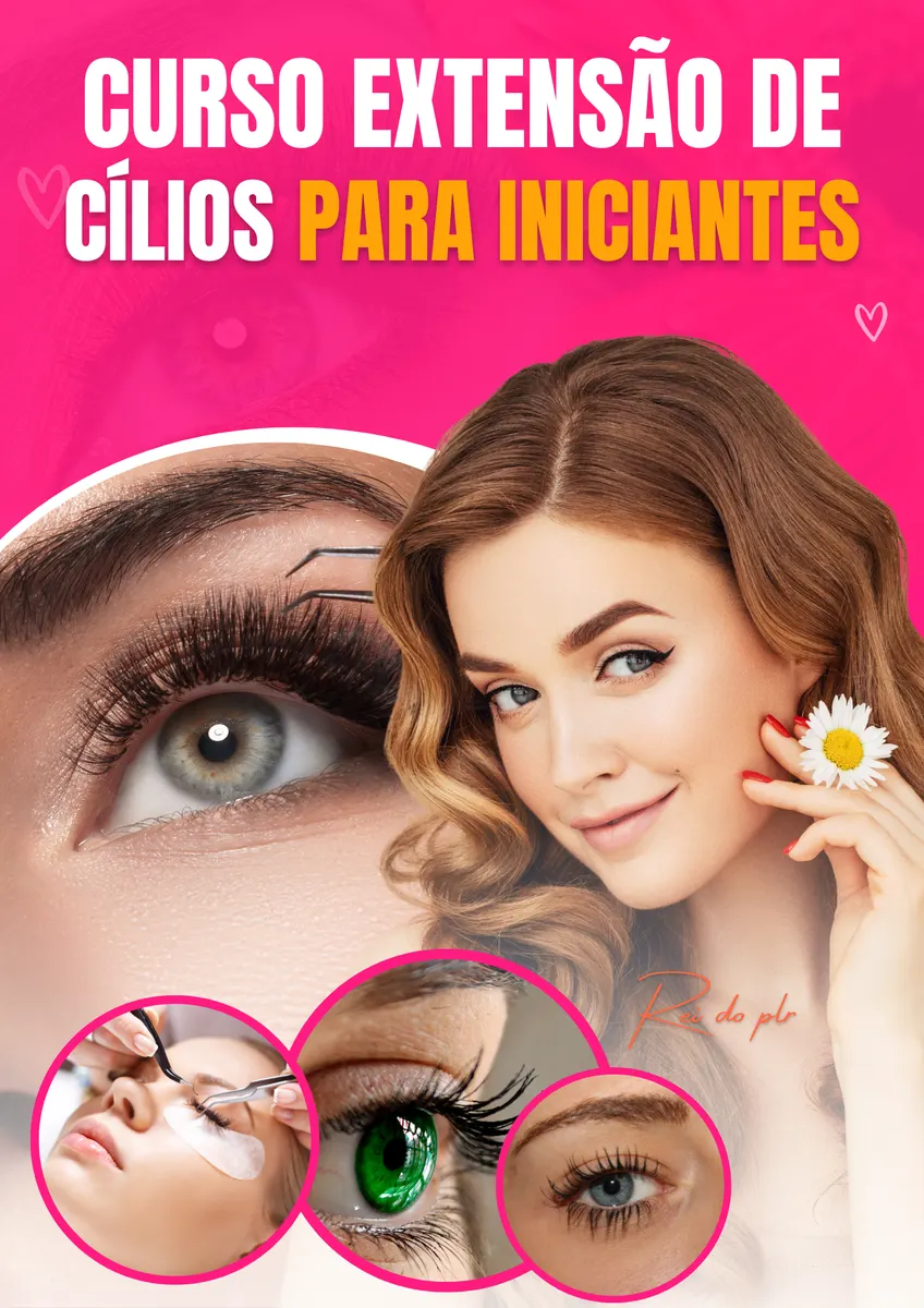 Curso Extensão de Cílios para Iniciantes