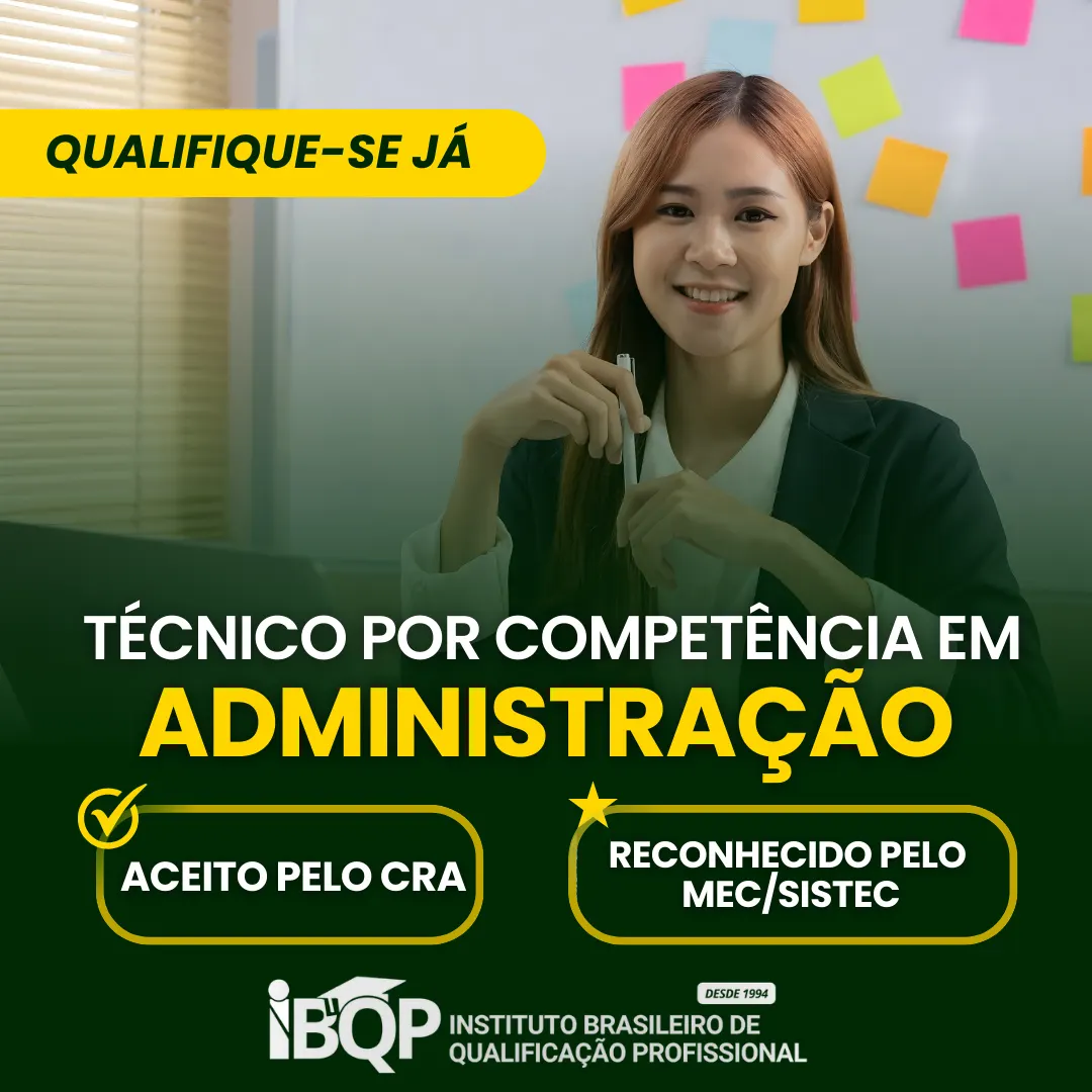 Certificação Por Competencia -  TÉCNICO ADMINISTRAÇÃO em 30 dias