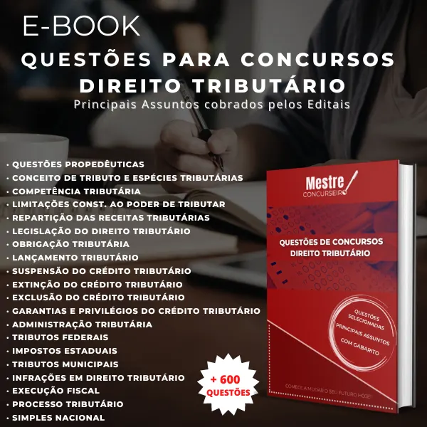 Questões para Concursos – Direito Tributário