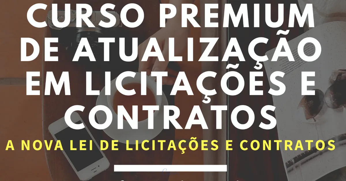 Curso  Atualização em Licitação 2022