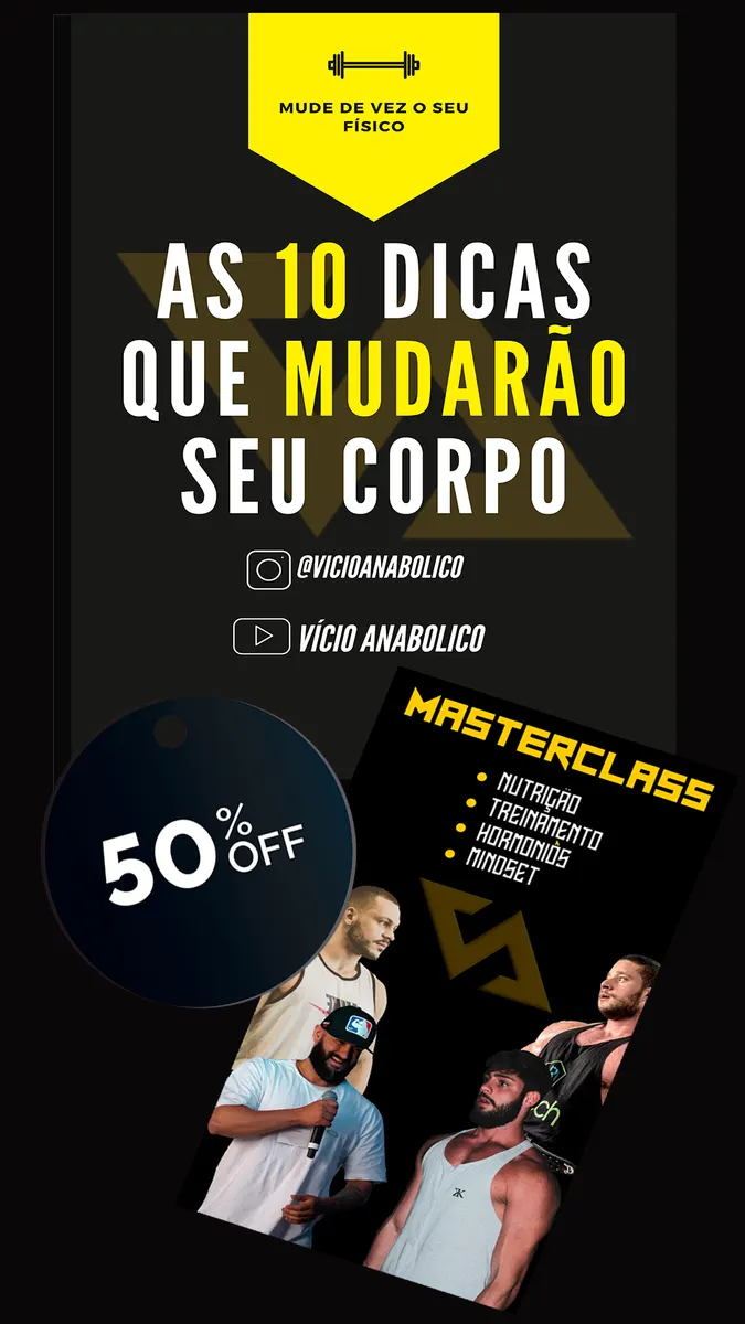 AS 10 DICAS QUE MUDARÃO O SEU CORPO+ MASTERCLASS(NUTRIÇÃO,TREINAMENTO E MINDSET)