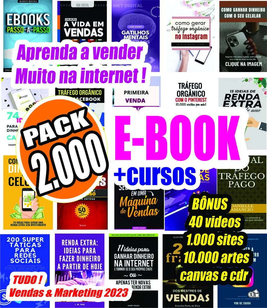 MARKETING DIGITAL & VENDAS ONLINE + BÔNUS 10.000