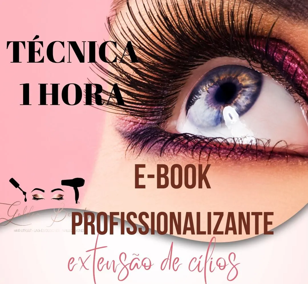 Curso de Extensão De Cílios - E-BOOK Profissionalizante
