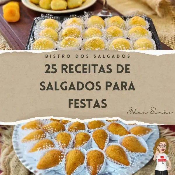 Ebook Receitas de Salgados para Festas