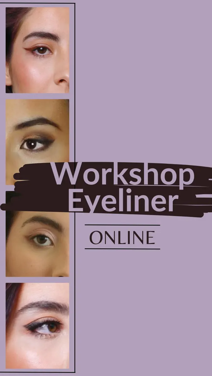 Workshop Automaquilhagem EYELINER - online