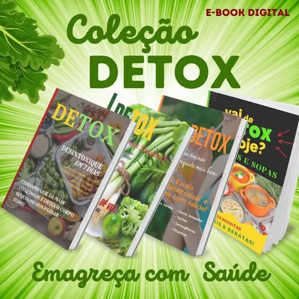 Coleção Detox Emagreça com Saúde