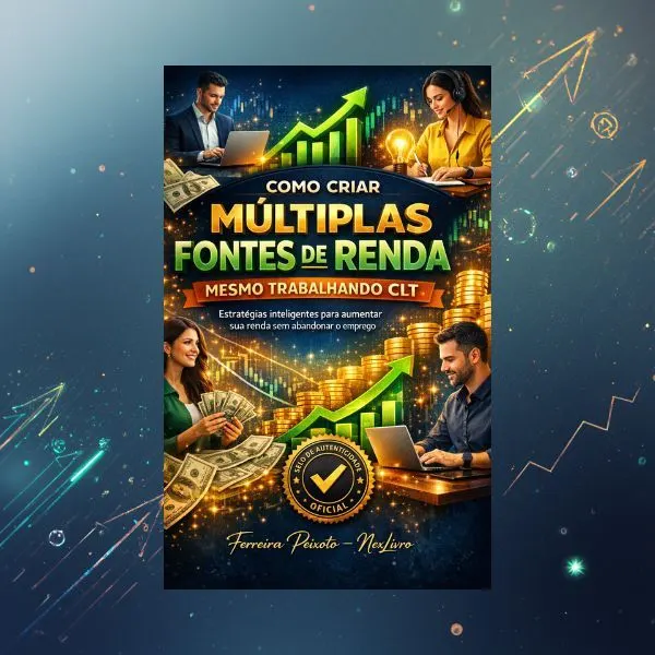 Como Criar Múltiplas Fontes de Renda Mesmo Trabalhando CLT: Guia Completo para Aumentar Sua Renda, Garantir Segurança Financeira e Alcançar Independência Econômica