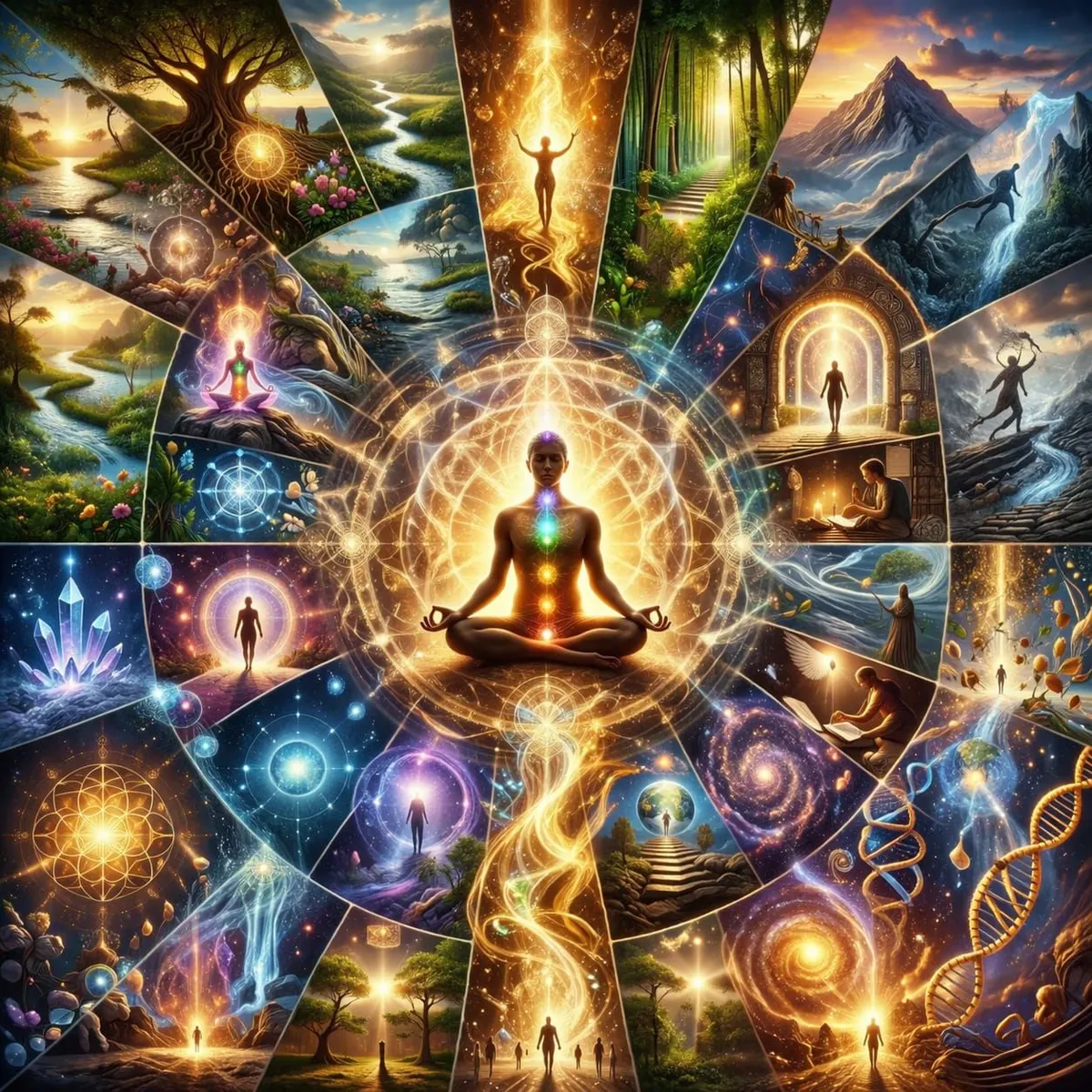 900.01-“O CICLO DA CONSCIÊNCIA: Despertar, Escolha e Plenitude Divina”