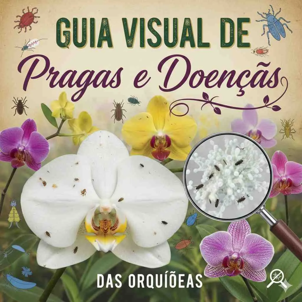 Guia Visual de Pragas e Doenças das Orquídeas