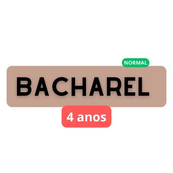 Bacharel [4 ANOS] [NORMAL]