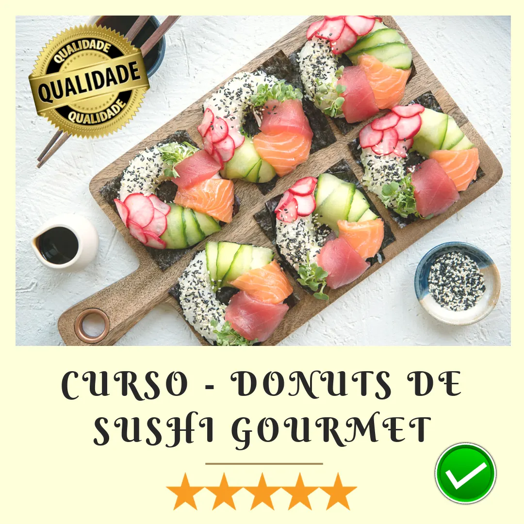 Donuts de Sushi Gourmet
