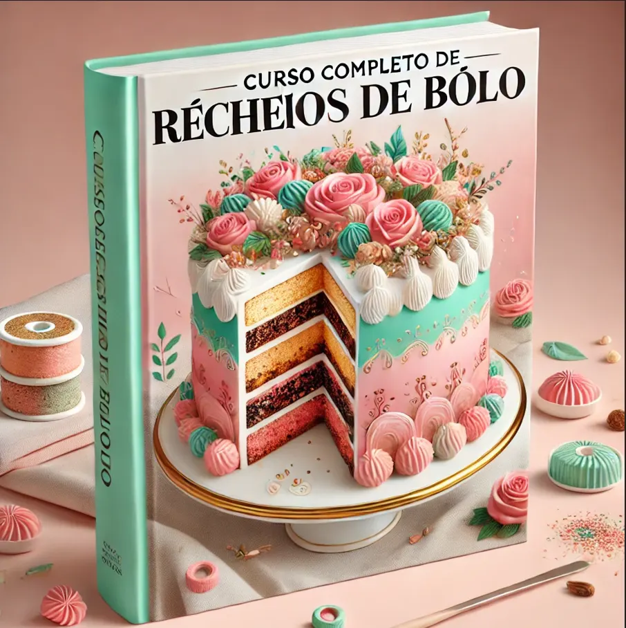Curso Completo de Recheios de Bolo: Transforme Sua Confeitaria e Impressione Seus Clientes!