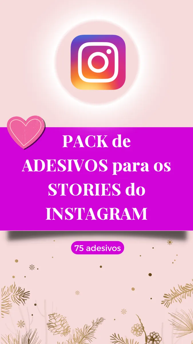 Pack de Adesivos para Stories do Instagram