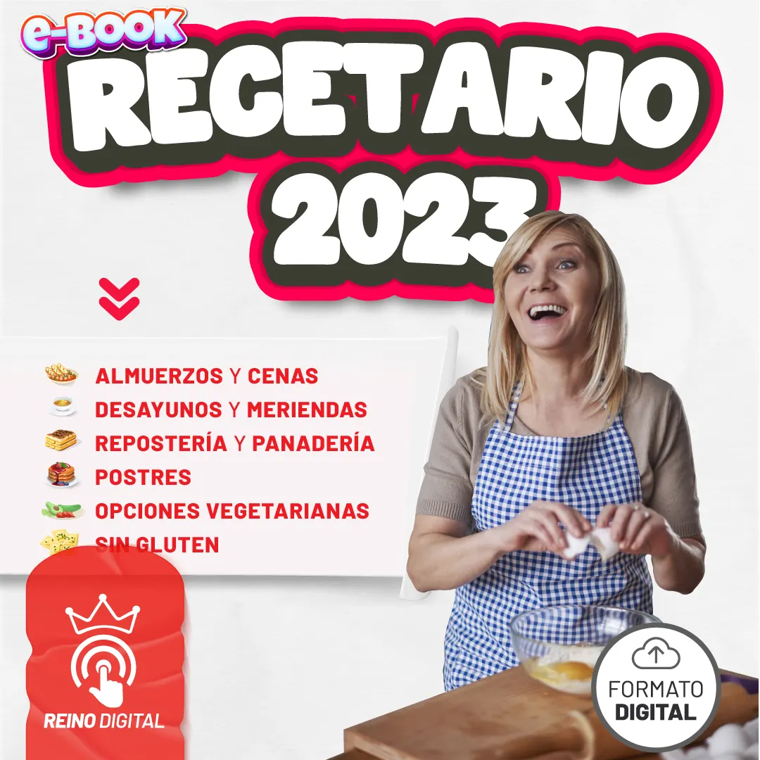 Recetario 2023 + De 500 Recetas